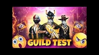 1VS2 Guild Test Live Reaction On Gameplay With PS OBITO LIVE #freefire #fflive  #guildtest