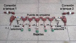 Como armar un colector para tanques de agua compartimentados