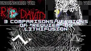 3 Comparisons/Versions of 