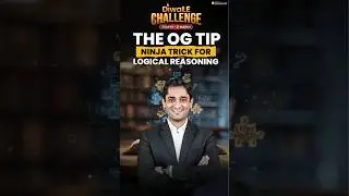 Ninja trick for Logical Reasoning #clat #clat2026 #logicalreasoning #tricks