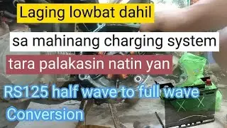 Honda RS125 Halfwave to fullwave conversion!!paano kaya magfullwave Ng RS125?🤔🤔🤔🙏🙏
