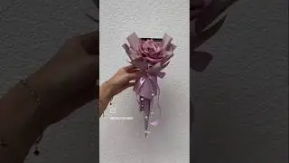 Diy Aesthetic Flower From Paper / Paper Flowers Making #shorts #diy #craft #trending #viralshorts