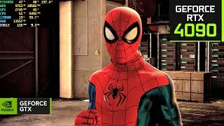 Spiderman Remastered - RTX 4090 Ultra Settings ( 4K 60 FPS + Raytracing )