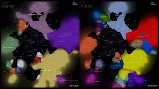 Eve Online - Daily Sov Maps 2025 April 01 to 2026 January 21