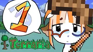 【 New Terraria Update! 】Noob Anime Girl Absolutely BUMS IT in Terraria.