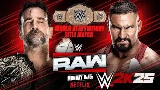 WWE 2K25 | Bron Breakker vs. CM Punk (World Heavyweight Championship Match)