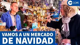 As&iacute; es el ambiente navide&ntilde;o en la Plaza Mayor de Madrid: 