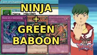 Yugioh GX Tag Force 1 : Hayden /  Ninja Deck