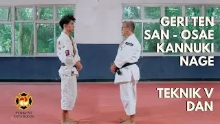 (Teknik Shorinji Kempo V DAN) Geri Ten San -  Osae Kannuki Nage