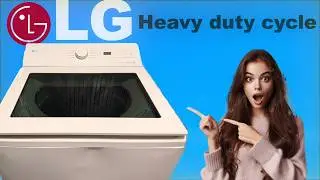 LG Model #WT8200CW. Heavy duty cycle.