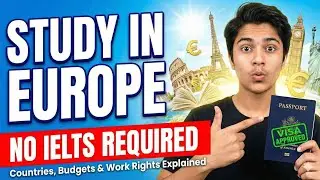 Study in Europe Without IELTS: Countries, Budgets & Work Rights Explained