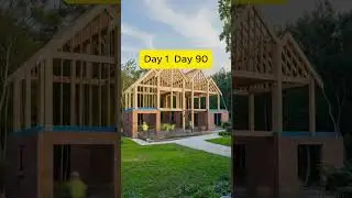 From Empty Land to Dream Home ❤️#ytshorts