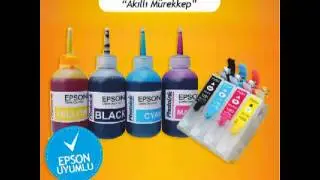 Epson T0801 T0806 Kartuş Dolum Seti