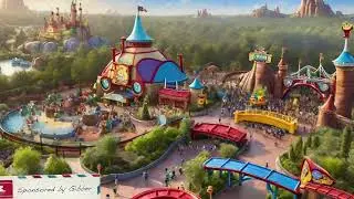 Shanghai Disneyland Toy Story Land Inspired Ambience and Background Music   HD 1080p