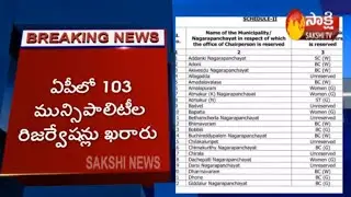 Reservation For AP Municipalities & Corporations | మున్సిపాలిటీలు, కార్పొరేషన్లకు రిజర్వేషన్లు ఖరారు