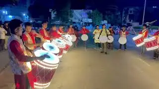 Full performance New LED dhol Salim and Party booking Kare call me 7878952418, ☎️#dhol #love ￼￼￼