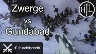 Battlereport - Zwerge vs. Gundabad (Mittelerde Tabletop / Herr der Ringe / HdR / Hobbit)