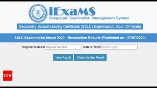 Kerala SSLC Revaluation Result 2020 declared, heres direct link to check result online - Times of In