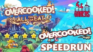Overcooked! All You Can Eat - Overcooked 1 (Full speed run)