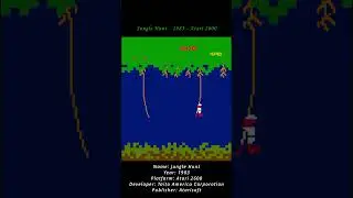 Jungle Hunt - 1983 - Atari 2600 ( Atari VCS ) (Shorts) #games #atari #atari2600 #atarivcs #retrogame