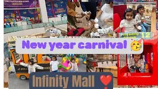 New Year Carnival 2026 at Infinity Mall 🎆 | Full Vlog