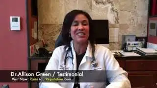 Dr  Allison Green case study | testimonial for Jorge Cruz | Marketing Innovations Group