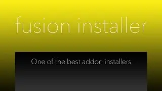 Fusion Installer