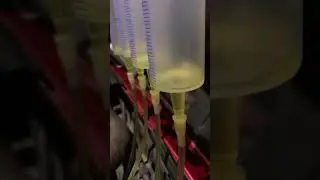Test przelewowy wtryskiwaczy Delphi