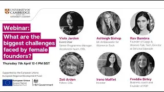 What are the biggest challenges faced by female founders?