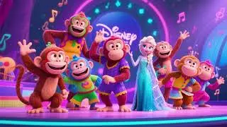 ❄️🐒 Забавные мордашки обезьянки Эльзы 3 | Причудливые зимние развлечения