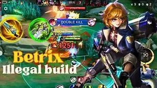 How to kill one shot |This Beatrix Damage Is ILLEGAL 💀|mobile legend