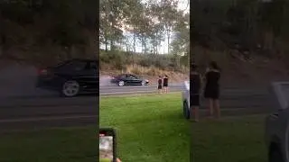 Holden commodore power skid