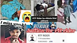 👑 OF Pubg Mobile @RTF RIDER DEATH | 😱😭😭 | RTF RIDER DEATH VIDEO | SUPPORT HIM @RTF RIDER VLOGS😭😭