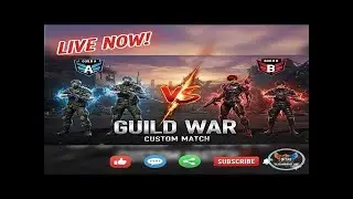 GUILD WAR AND CUSTOM LIVE 😁❤JOIN AND PLAY🤟🏻#freefire #freefiremax #freefirelovers