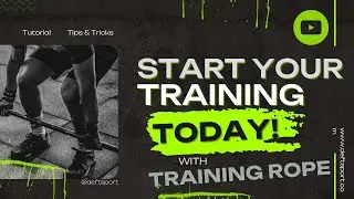 Training power rope. DEFT SPORT