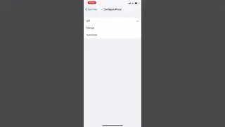 Proxy ios