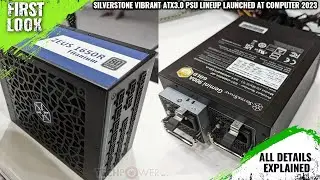 SilverStone HELA 2050R, 1650R, 1300R, 1200R, SFX-L Extreme 1000R, Gemini 900A ATX3.0 PSUs @ Computex