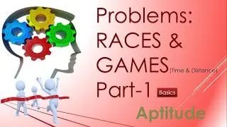 Races and Games| Aptitude Time and Distance Test Questions and Answers _Part 1