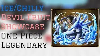 Ice/ Chilly Devil Fruit Showcase | One Piece Legendary Roblox | ConFuseeed
