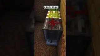 hidden room #minecraft #shorts