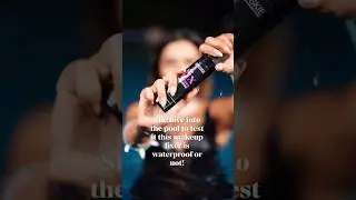 Suroskie Fix Till Dawn Makeup Setting Spray | 16 Hrs+ Waterproof, Transfer-Proof Makeup Lock✨#makeup