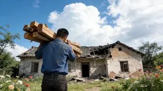 Escape the city and renovate your old house#house #makeover#building