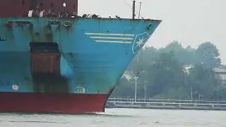 Unbelievable! Maersk's Surprising Old Container Ship Revealed