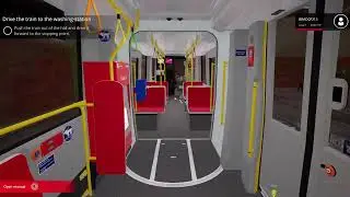 Tram sim scenario 2 shunting