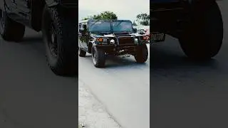 Hummer H1 Drive By Engine Sound Woodward Dream Cruise 2024