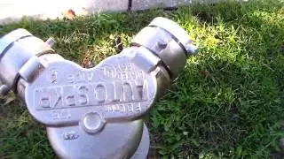 Fire Department Two Way (Siamese) Inlet Connections - (FDC) Free Standing Design Type