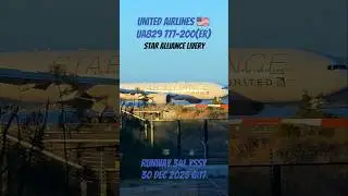 STAR ALLIANCE LIVERY! United Airlines 🇺🇸 UA829 777-200(ER) landed 34L YSSY