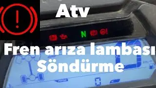 Atv fren arıza lambası s&ouml;nd&uuml;rme - cfmoto -cf450