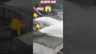 Alqueva Dam Gate Open #dam #discharge #water #gate #open