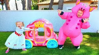 Алиса и её фокусы с папой